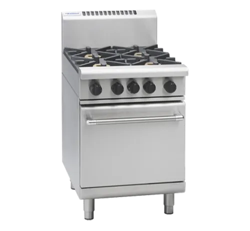 Waldorf 800 Series RN8410G - 600mm Gas Range Static Oven - Hospitality Connect
