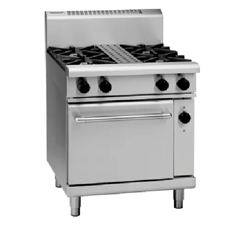 Waldorf 800 Series RN8513GEC - 750mm Gas Range Electric Convection Oven - Hospitality Connect