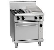 Waldorf 800 Series RNL8513G - 750mm Gas Range Static Oven Low Back Version - Hospitality Connect