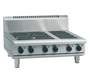 Waldorf 800 Series RNL8609E-B - 900mm Electric Cooktop Low Back Version – Bench Model - Hospitality Connect