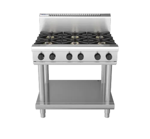Waldorf 800 Series RN8600G-LS - 900mm Gas Cooktop – Leg Stand - Hospitality Connect
