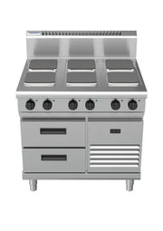 Waldorf 800 Series RN8600SE-RB - 900mm Electric Cooktop Sealed Hobs - Refrigerated Base - Hospitality Connect