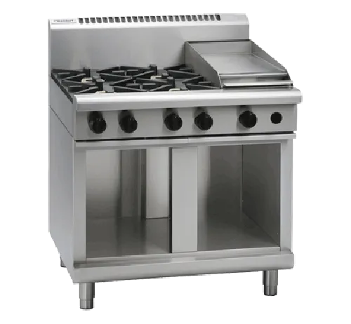 Waldorf 800 Series RN8603G-CB - 900mm Gas Cooktop – Cabinet Base - Hospitality Connect