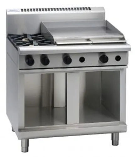 Waldorf 800 Series RN8606G-LS - 900mm Gas Cooktop – Leg Stand - Hospitality Connect