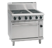 Waldorf 800 Series RNL8616EC - 900mm Electric Range Convection Oven Low Back Version - Hospitality Connect