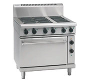 Waldorf 800 Series RNL8613E - 900mm Electric Range Static Oven Low Back Version - Hospitality Connect