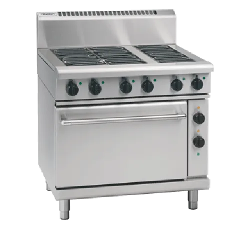 Waldorf 800 Series RNL8613E - 900mm Electric Range Static Oven Low Back Version - Hospitality Connect