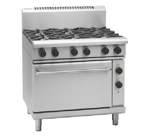 Waldorf 800 Series RN8613GC - 900mm Gas Range Convection Oven - Hospitality Connect