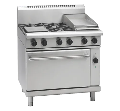 Waldorf 800 Series RN8613GEC - 900mm Gas Range Electric Convection Oven - Hospitality Connect