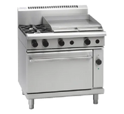 Waldorf 800 Series RN8616GEC - 900mm Gas Range Electric Convection Oven - Hospitality Connect
