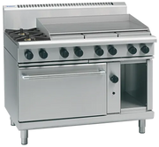 Waldorf 800 Series RN8819G - 1200mm Gas Range Static Oven - Hospitality Connect