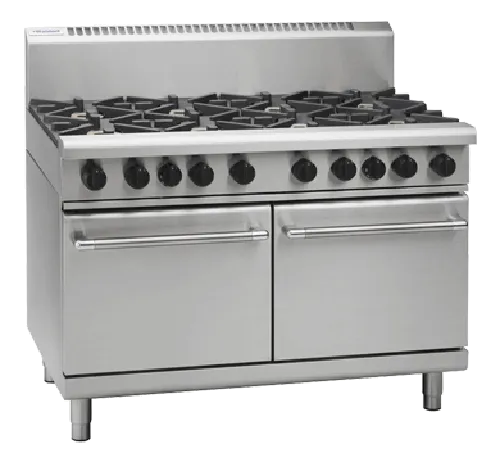 Waldorf 800 Series RNL8826G - 1200mm Gas Range Static Oven Low Back Version - Hospitality Connect