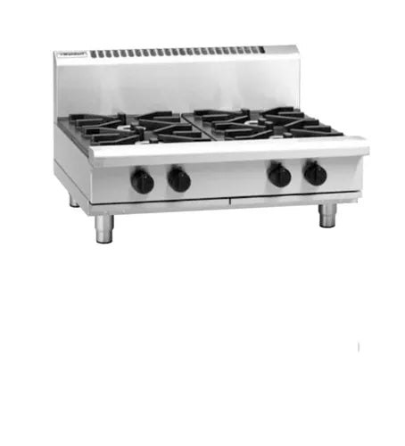 Waldorf 800 Series RNL8900G-B - 900mm Gas Cooktop Low Back Version – Bench Model - Hospitality Connect