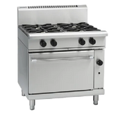 Waldorf 800 Series RN8910G - 900mm Gas Range Static Oven - Hospitality Connect