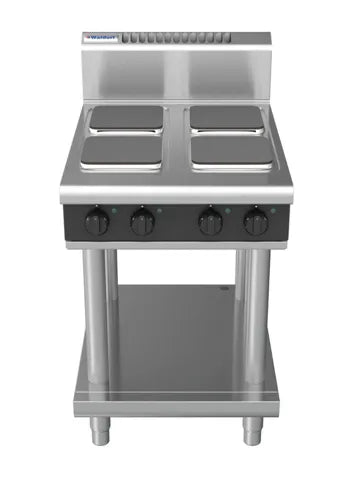 Waldorf Bold RNB8400SE-LS - 600mm Electric Cooktop Sealed Hobs - Leg Stand - Hospitality Connect