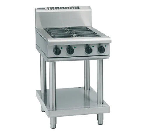 Waldorf Bold RNB8406E-LS - 600mm Electric Cooktop - Leg Stand - Hospitality Connect