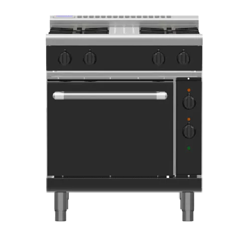Waldorf Bold RNB8513GC - 750mm Gas Range Convection Oven - Hospitality Connect