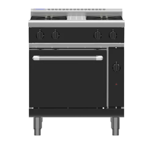 Waldorf Bold RNB8510G - 750mm Gas Range Static Oven - Hospitality Connect