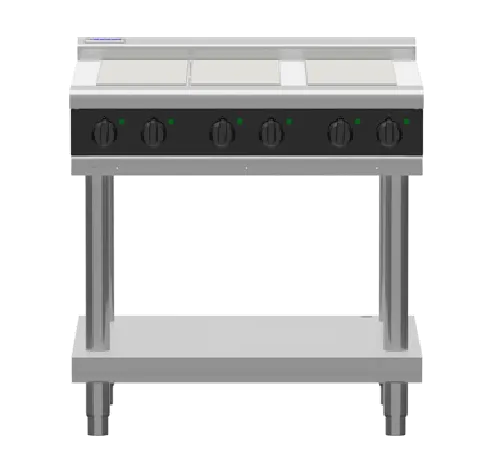 Waldorf Bold RNB8603E-LS - 900mm Electric Cooktop - Leg Stand - Hospitality Connect