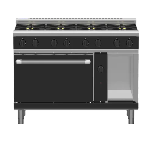 Waldorf Bold RNB8810GEC - 1200mm Gas Range Electric Convection Oven - Hospitality Connect