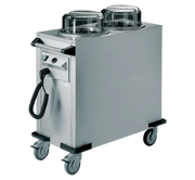 Rieber RRV-U2-190-320 - 56kgs Mobile Tubular Dispenser (Round) - Circular Air Heating - Hospitality Connect