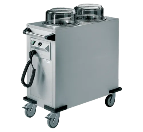 Rieber RRV-U2-190-320 - 56kgs Mobile Tubular Dispenser (Round) - Circular Air Heating - Hospitality Connect