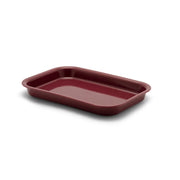 KH HEALTHCARE RECTANGULAR TRAY BURGUNDY PP (#25) Box of 12