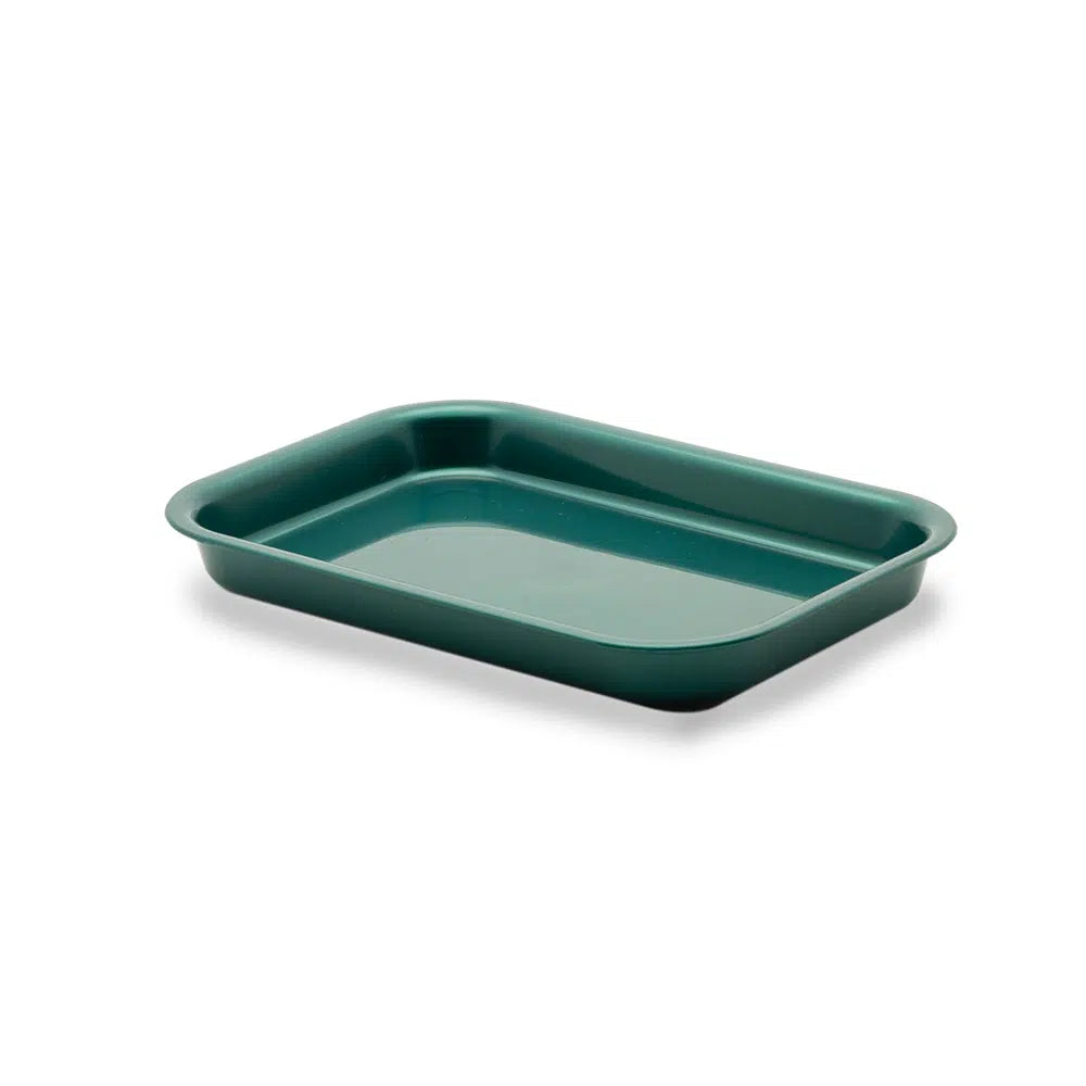 KH HEALTHCARE RECTANGULAR TRAY GREEN PP (#25) Box of 12