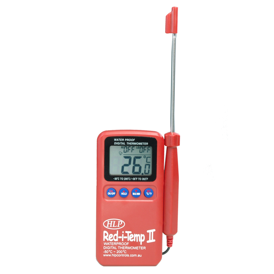 HLP Red-i-Temp Waterproof Thermometer - Hospitality Connect