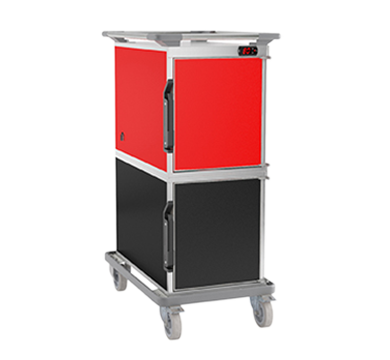 SDX Thermobox SE120R - 4 + 4 Tray Insulated And Electric Heating Double Stacked Thermobox - Hospitality Connect