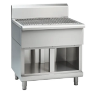 Waldorf 800 Series SFL8120-CD - 1200mm Solid Fuel Grill - Low Back Version - Cabinet Base with Doors - Hospitality Connect