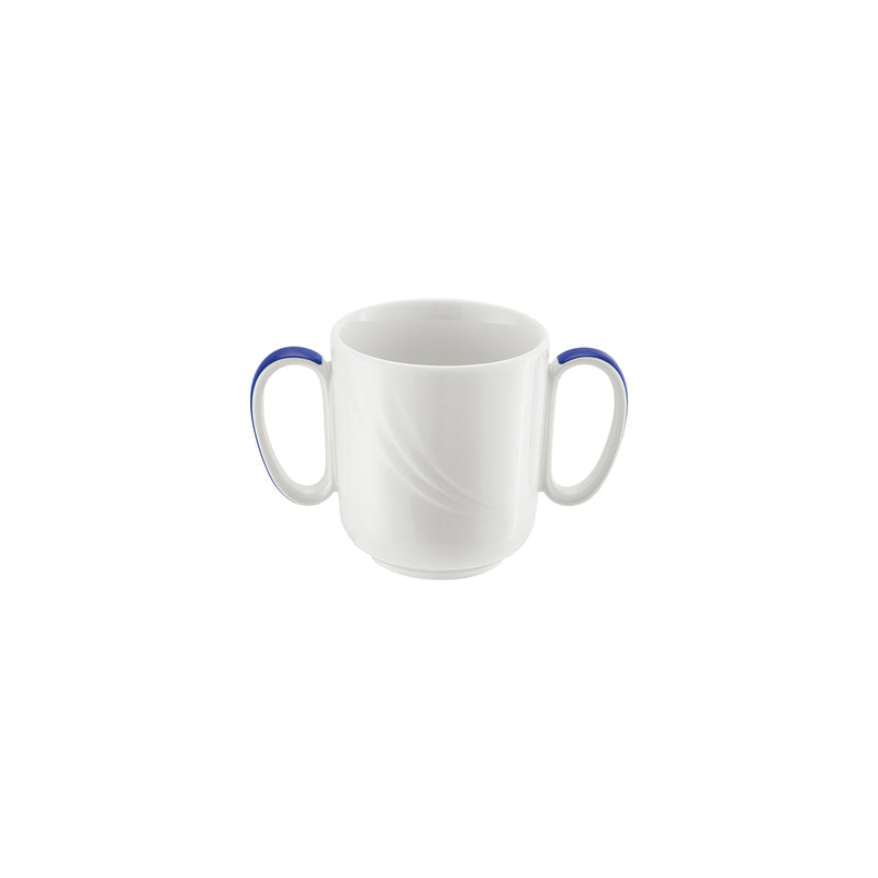 SCHONWALD DONNA SENIOR MUG 2 HANDLES 300ml DARK BLUE HDLS