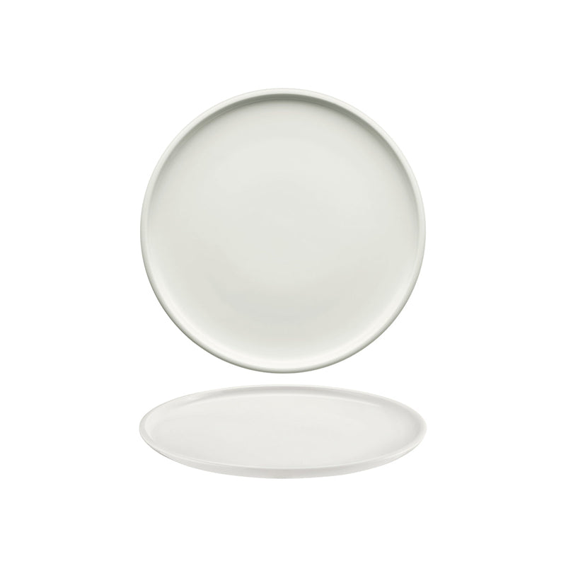 SCHONWALD SHIRO ROUND PLATE FLAT COUPE 260x24mm WHITE