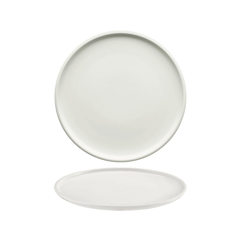 SCHONWALD SHIRO ROUND PLATE FLAT COUPE 280x26mm WHITE