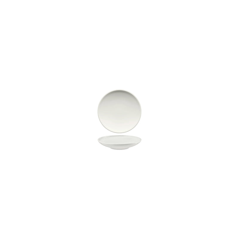 SCHONWALD SHIRO ROUND PLATE DEEP COUPE 150x32mm WHITE