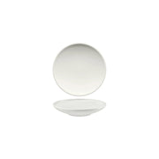 SCHONWALD SHIRO ROUND PLATE DEEP COUPE 210x44mm WHITE