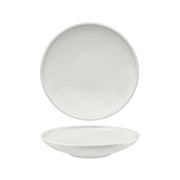 SCHONWALD SHIRO ROUND PLATE FLAT COUPE 110x10mm WHITE