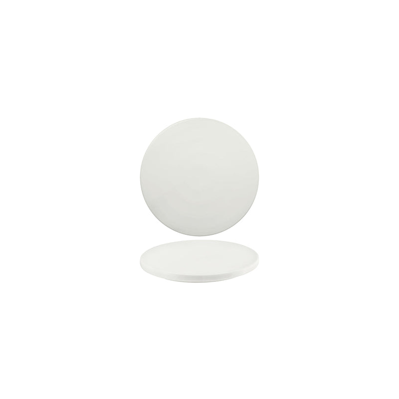 SCHONWALD SHIRO ROUND PLATE FLAT COUPE 260x10mm WHITE