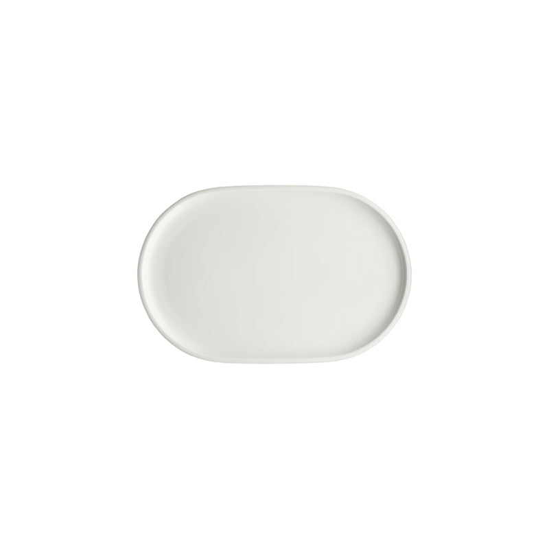 SCHONWALD SHIRO OVAL PLATTER COUPE 300x194x23mm WHITE