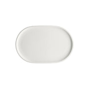 SCHONWALD SHIRO OVAL PLATTER COUPE 360x235x26mm WHITE