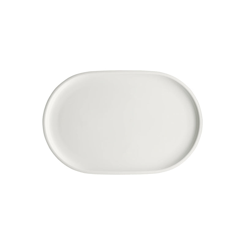 SCHONWALD SHIRO OVAL PLATTER COUPE 360x235x26mm WHITE