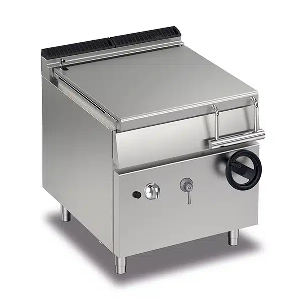 BARON 60L Gas Bratt Pan With Manual Tilting Q70BR/G80 - Hospitality Connect