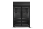 Skope ActiveCore Upright Freezer top Mount 2  Glass Door SKFT1300N-A - Hospitality Connect
