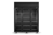 Skope ActiveCore Upright Freezer top Mount 3 Solid Door  SKFT1500NS-A - Hospitality Connect
