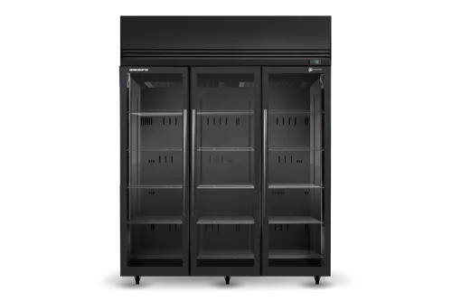 Skope ActiveCore Upright Freezer top Mount 3 Solid Door  SKFT1500NS-A - Hospitality Connect