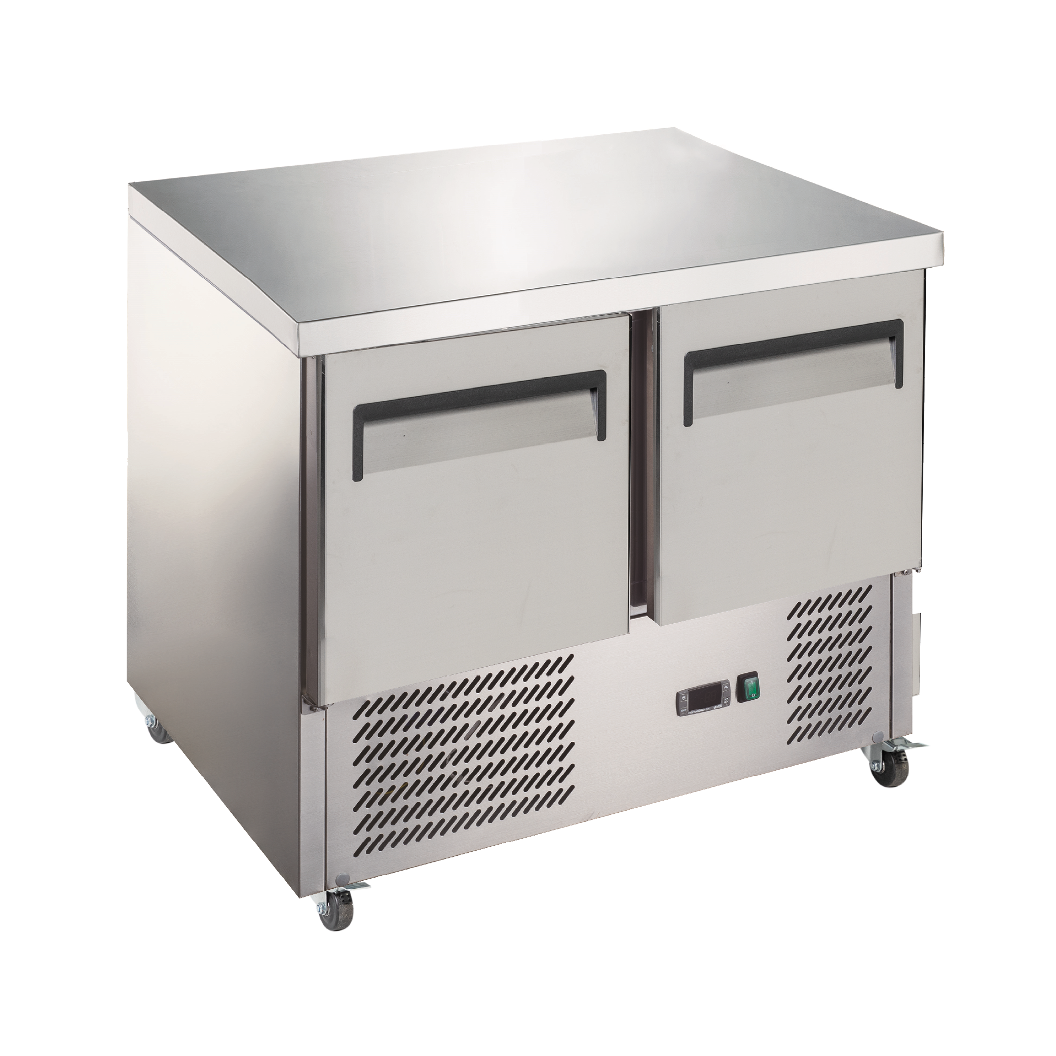 Exquisite Two Solid Doors Underbench Storage Refrigerators 240 Litre - Hospitality Connect