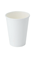 Pakmax White 12oz Single Layer Hot Paper Cup - SLHPC-90-12W 1000