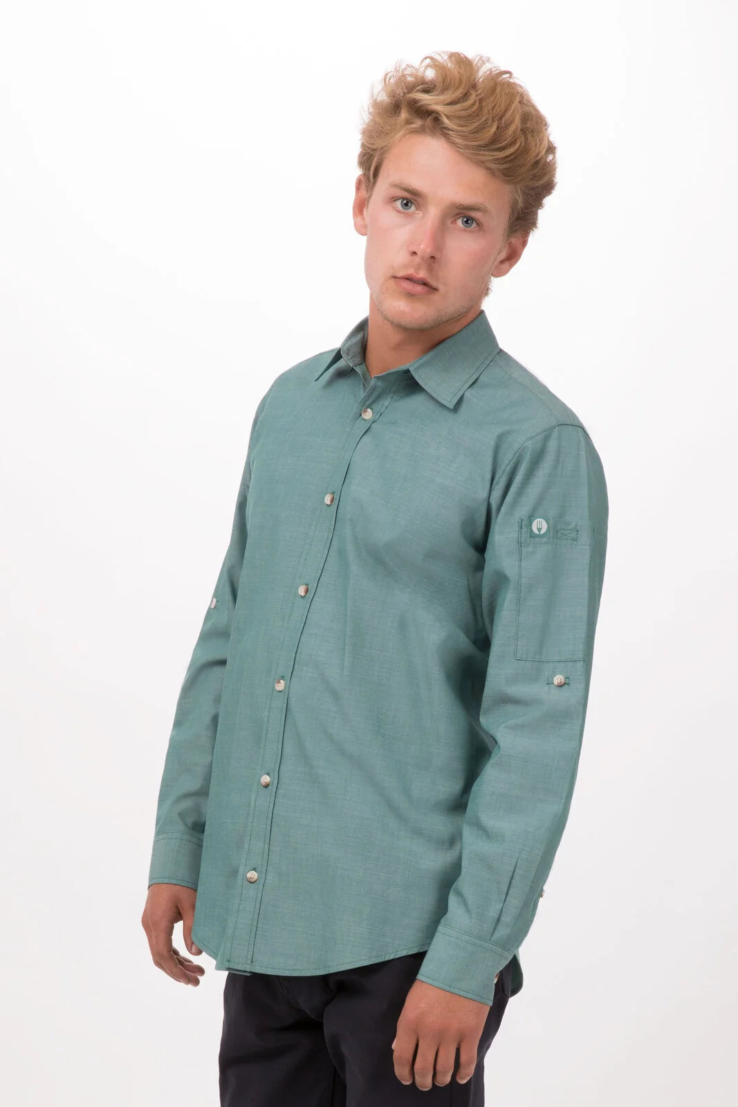 Chef Works Chambray Men's Shirt