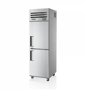 Skipio SRT25-2 - 2 x 1/2 Door Solid Upright Fridge