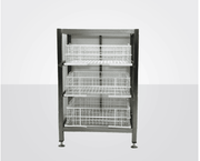 Winterhalter 3x500x500 Stainless Steel Rack Storage 575 x 575 x 860mm